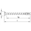 HECO-TOPIX-plus 3,5 x 35, Senkkopfschraube, T-Drive, VG, A3K, 1000 Stück