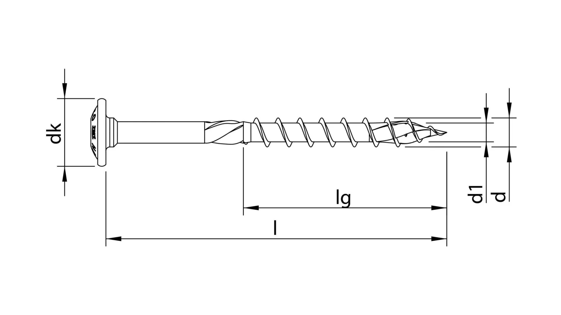 HECO-TOPIX-plus 6,0 x 100, Tellerkopfschraube, T-Drive, TG, A3K, 100 Stück