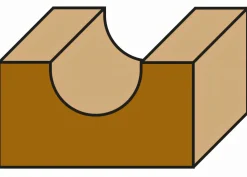 Hohlkehlfräser D 4,8 mm
