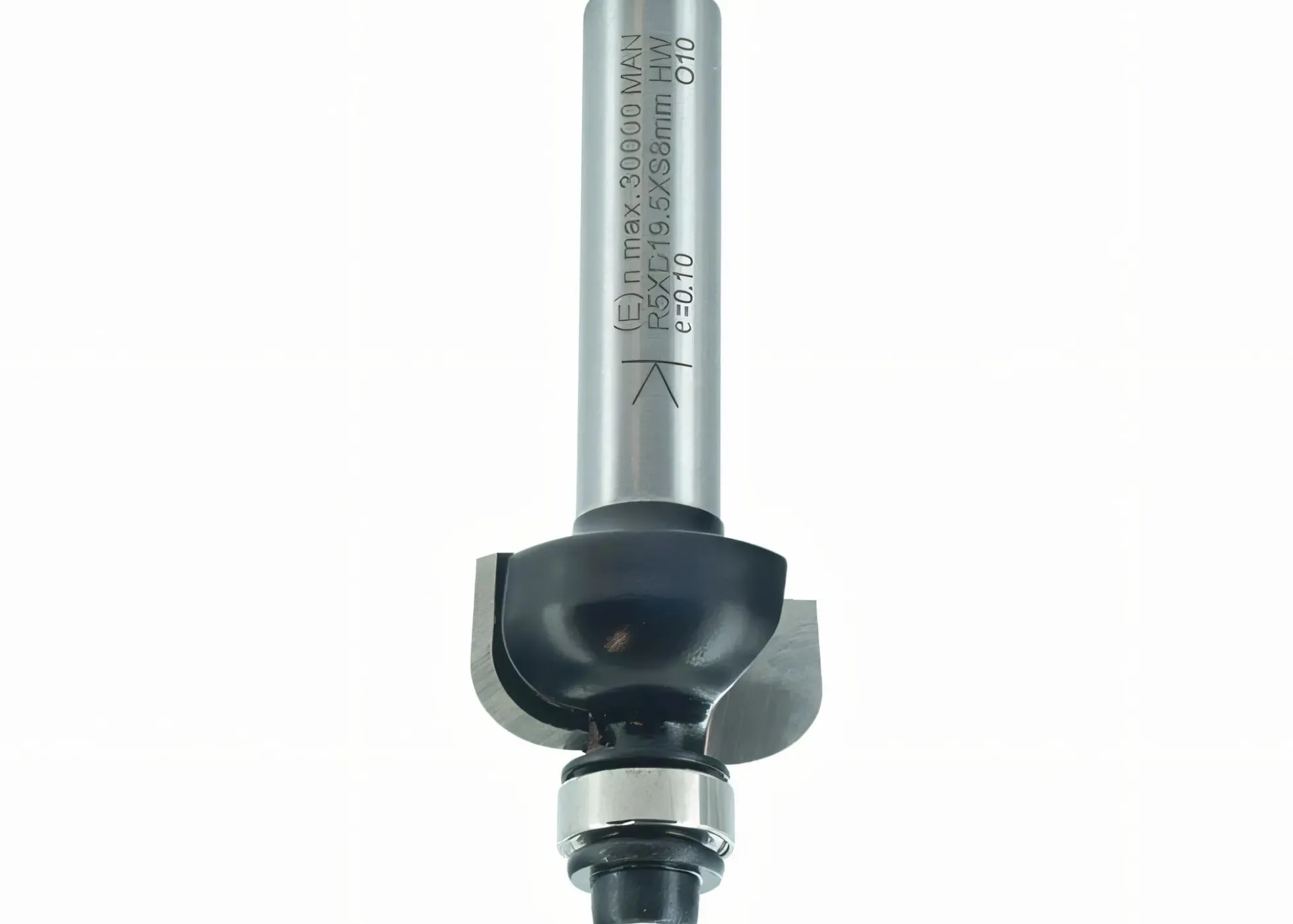 Hohlkehlfräser HM Z2 R: 5mm NL: 9,5mm SL: 32mm