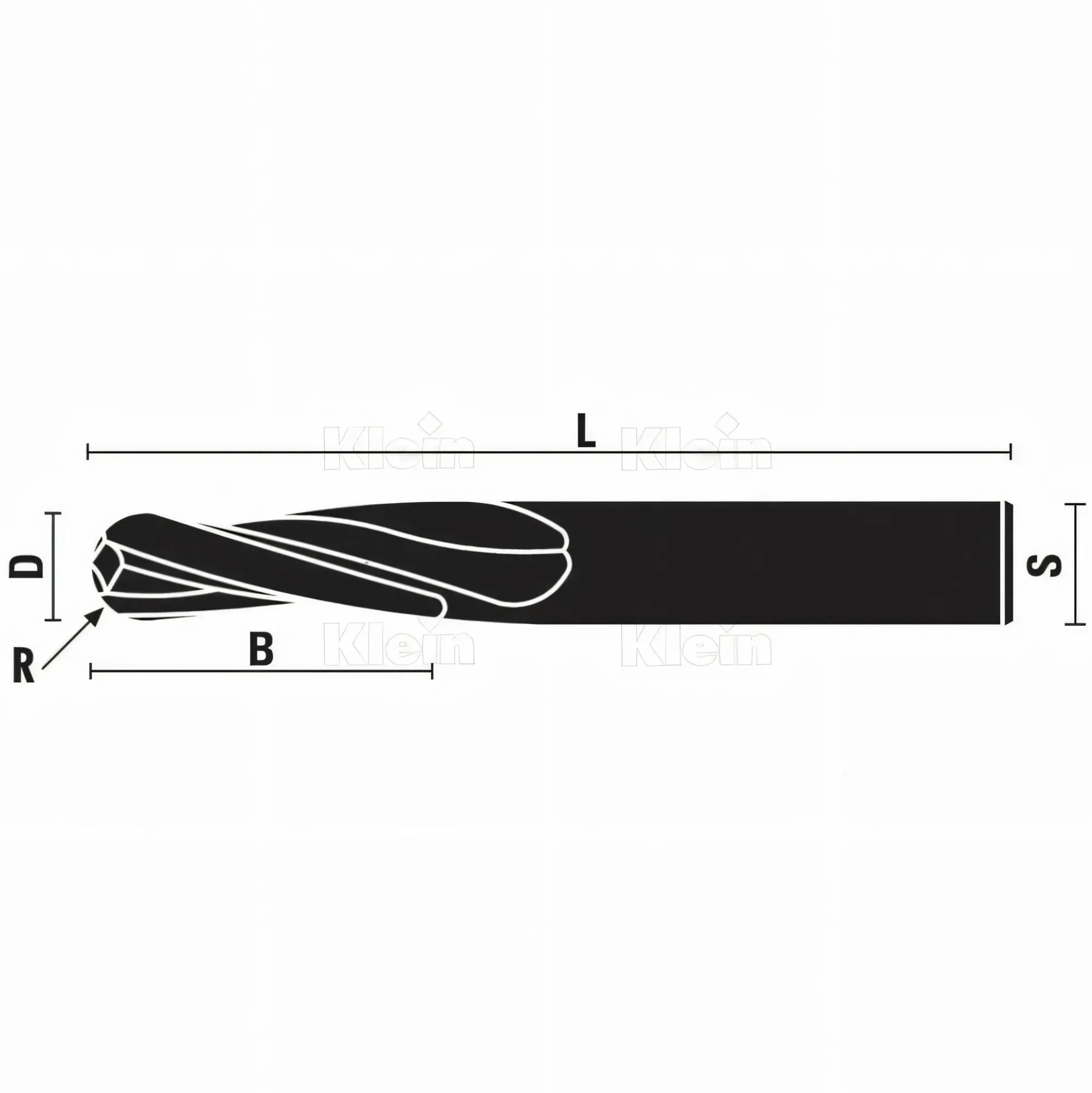 Hohlkehl-Spiralnutfräser VHM Ø 10 mm
