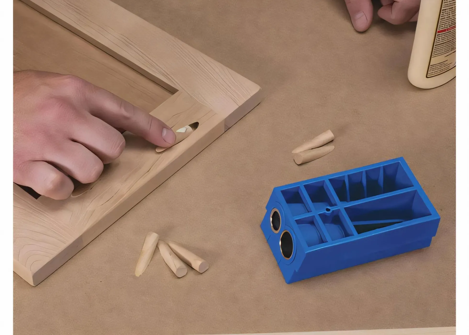 Holzstöpsel-Bohrer Kreg MICRO für Schablone KPCS