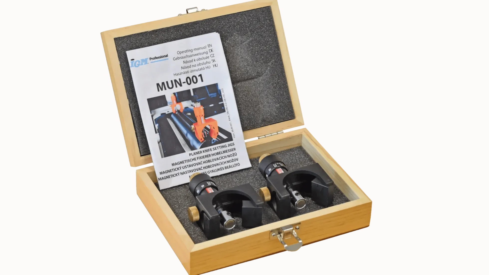 IGM Magnet-Einstelllehre für Hobelmesser