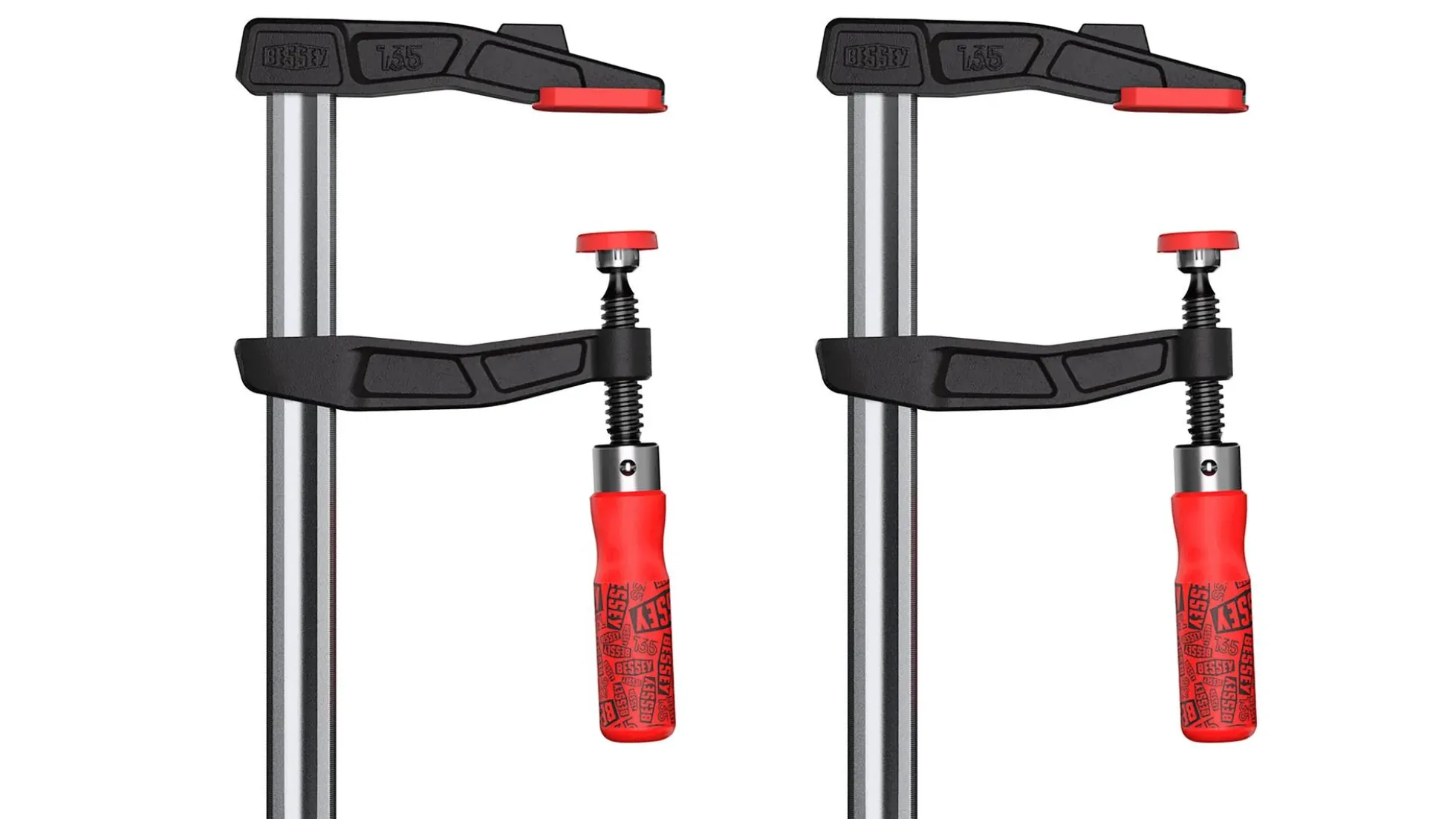 Jubiläumsset 2x Tempergusszwinge TGA25SET-135