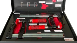 Jubiläumsset 2x Tempergusszwinge TGA25SET-135
