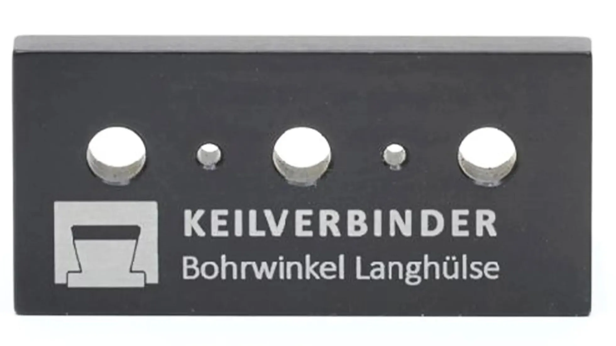 Keilverbinder Bohrschablone für Langhülsen 15