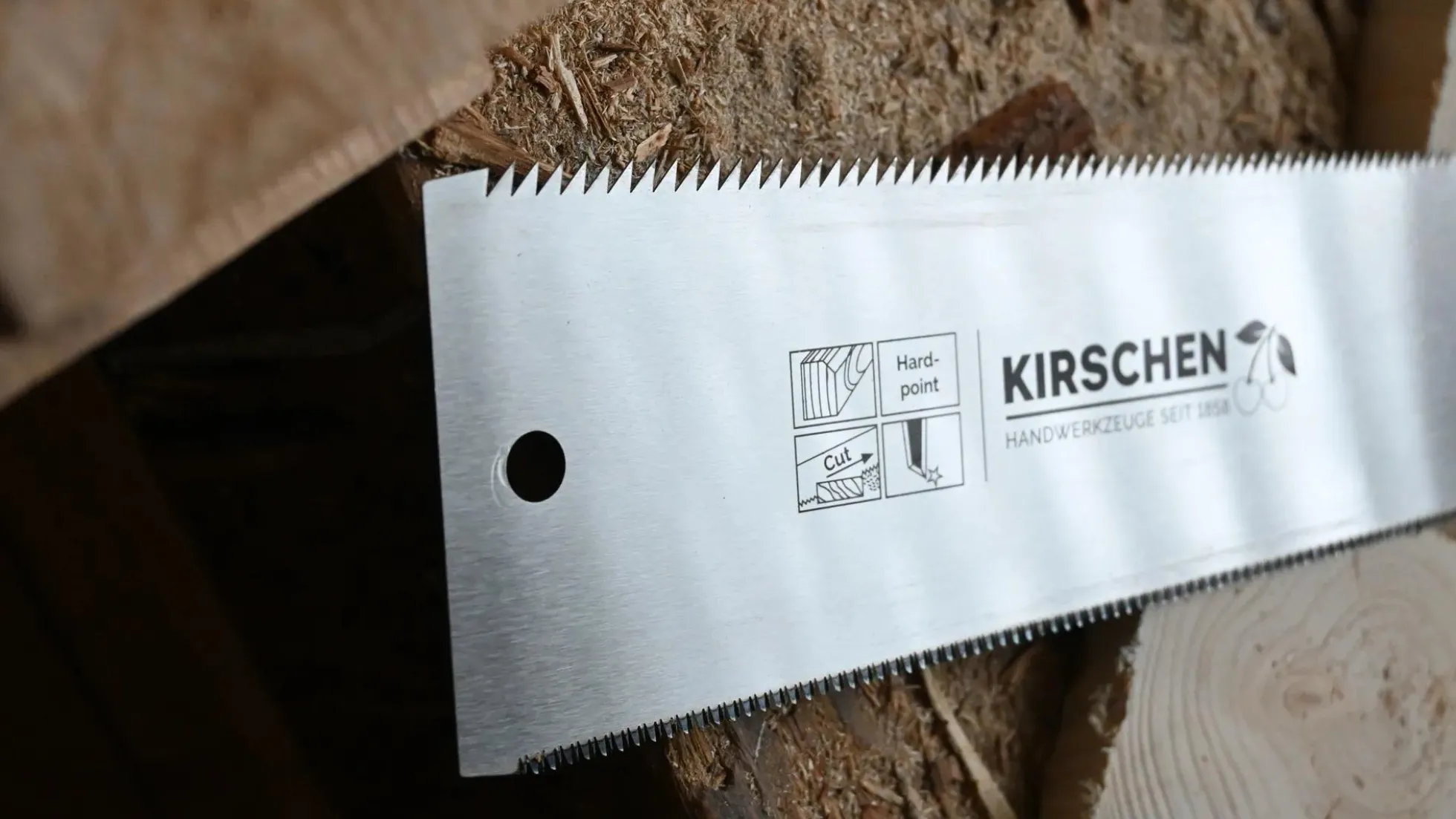 KIRSCHEN "Ryoba" Feinschnittsäge mit Korkgriff