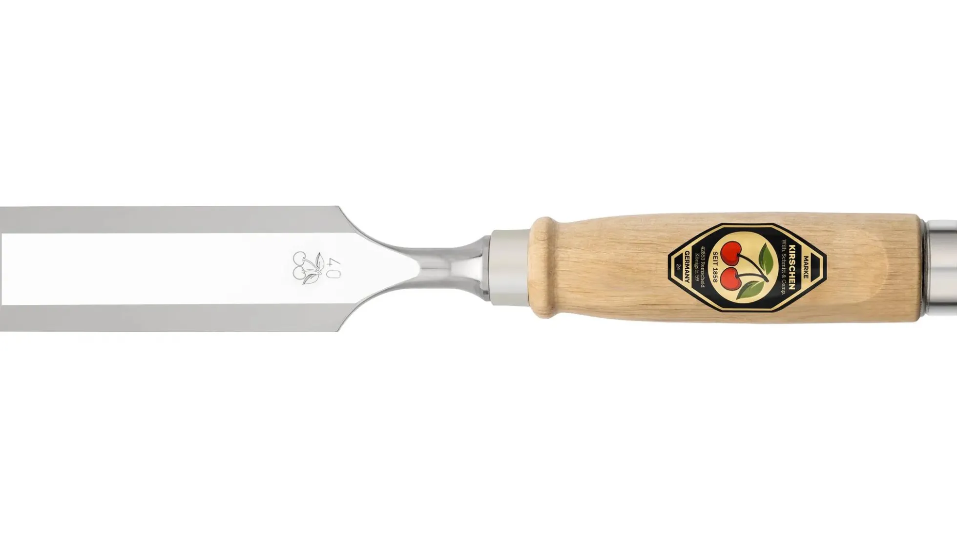 KIRSCHEN Stechbeitel mit Weißbuchenheft, 40 mm