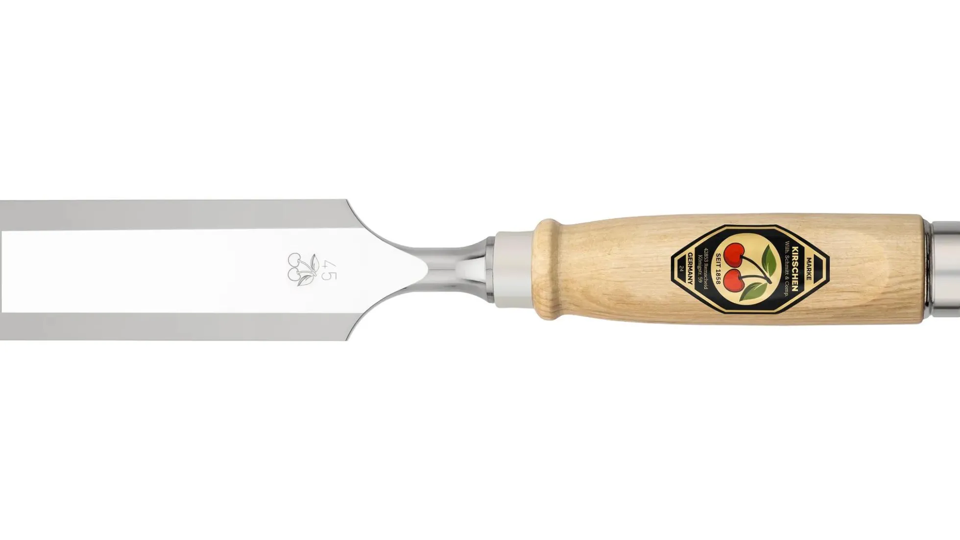 KIRSCHEN Stechbeitel mit Weißbuchenheft, 45 mm