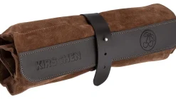 KIRSCHEN Stechbeitelsatz in Veloursledertasche, 8-teilig