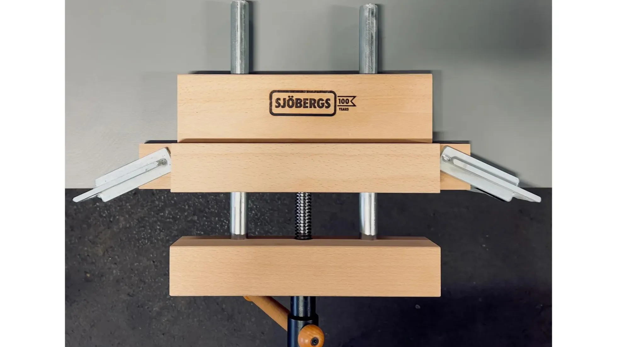 Klemmvorrichtung Sjöbergs "Smart Clamper"