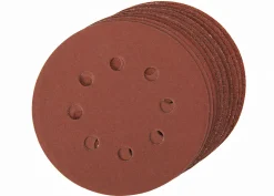 Klettschleifscheibe 125 mm, 4 verschiedene Körnungen