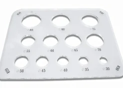 Kreisschablonen Set für Oberfräsen