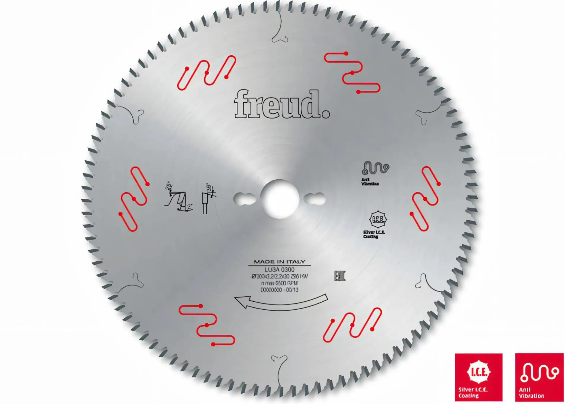 Kreissägeblatt HM extrem feine Schnitte 250 x 3,2/2,2 x 30 mm, Z=80