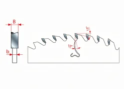 Kreissägeblatt HM 200 x 3,2/2,2 x 30 mm, Z=48