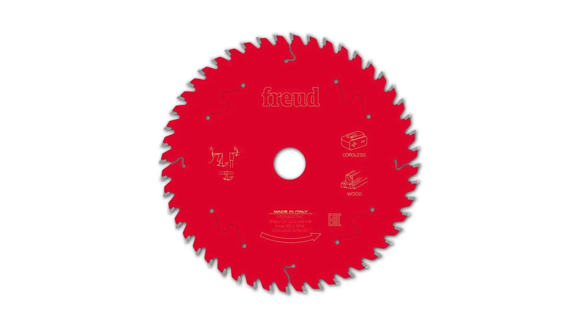 Kreissägeblatt HM 160 x 1.5/1.0 x 20 mm, Z=48
