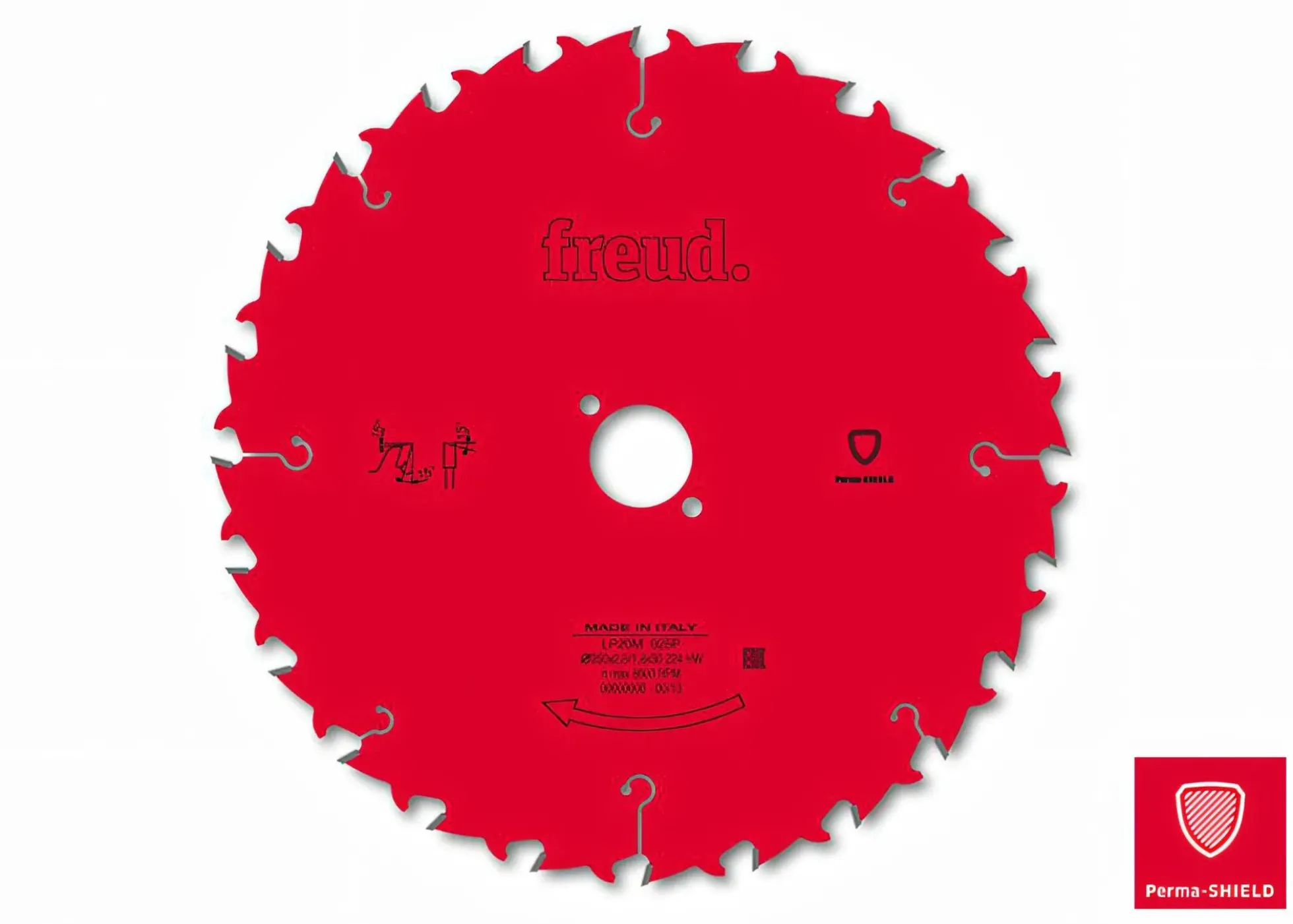 Kreissägeblatt HM 190 x 2,4/1,6 x 16 mm, Z=12