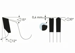 Kreissägeblatt HM 200 x 2,8/1,8 x 30 mm, Z= 48