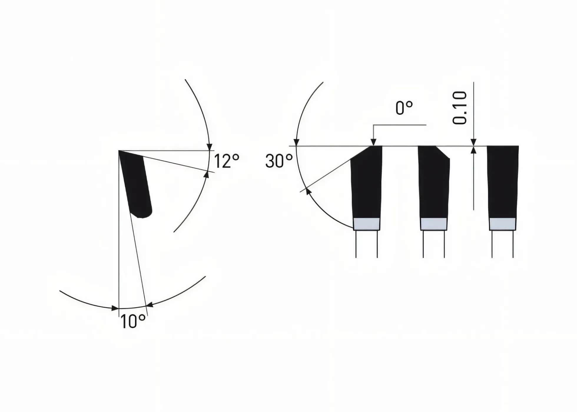 Kreissägeblatt HM 250 x 2,2/1,8 x 30/25,4 mm, Z=60