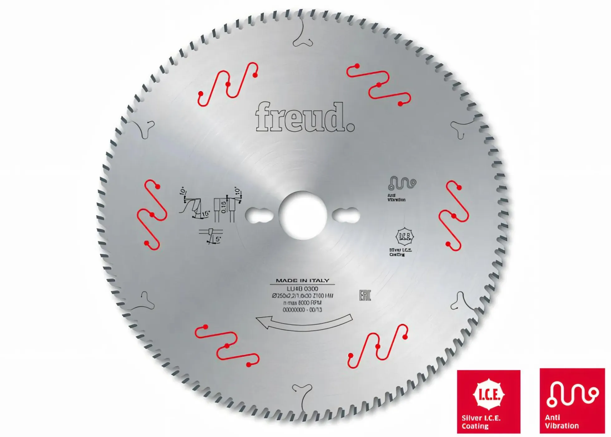 Kreissägeblatt HM 255 x 2,2/1,6 x 25,4 mm, Z=100