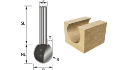 Kugelfräser D9,5