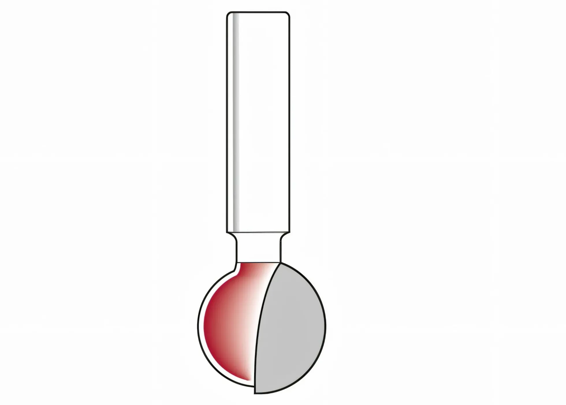 Kugelfräser HW (HM) Z1