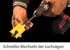 Lochsäge HM Click & Drill Ø138