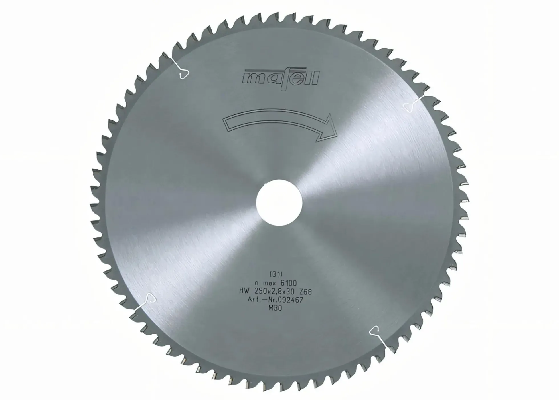 MAFELL Kreissägeblatt, 250x2,8/1,8x30, TFZ=68