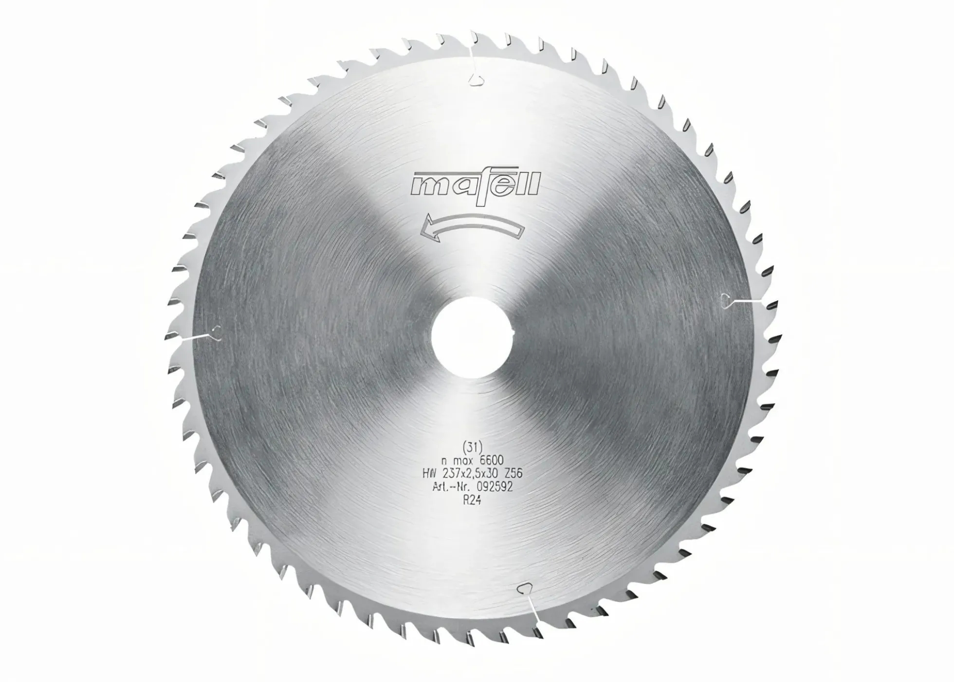 MAFELL Kreissägeblatt, 237x2,5/1,8x30, Z=56
