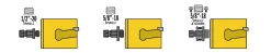 Mandrex MXqs ONE-CLICK Adapter + Schrauben