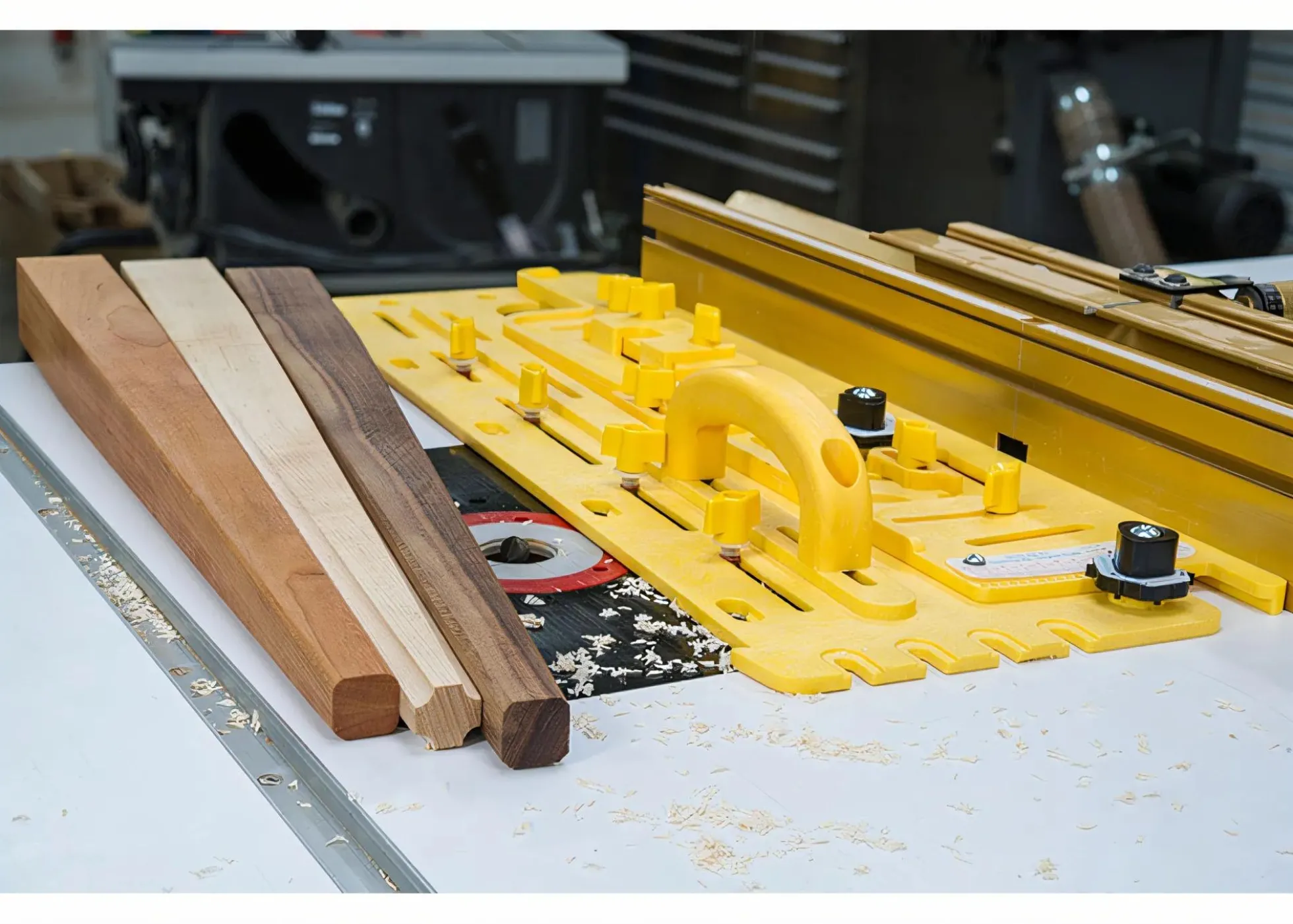 MicroJig Schrägschnitt Schablone