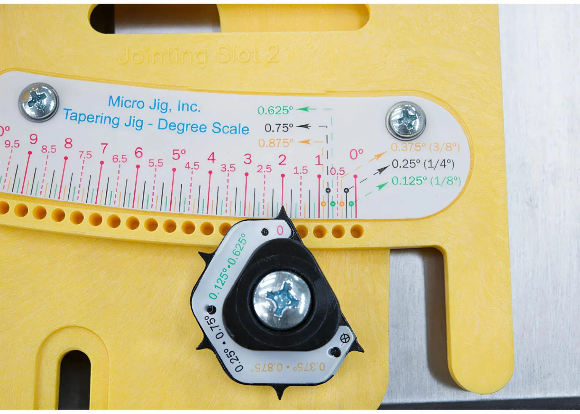 MicroJig Schrägschnitt Schablone