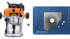 Oberfräse Triton MOF001 mit Einlegeplatte ELP2.0
