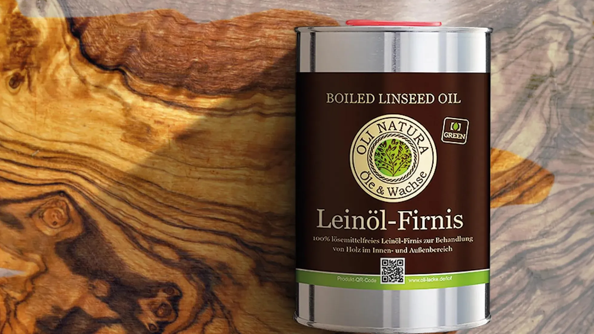 Oli Natura Leinöl-Firnis 1l