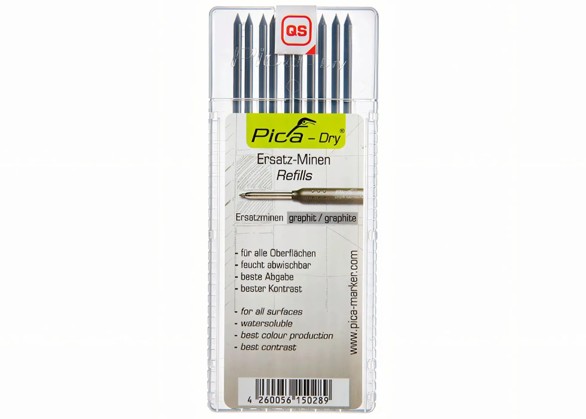 Pica Dry Ersatzminen 10 Stück Graphit