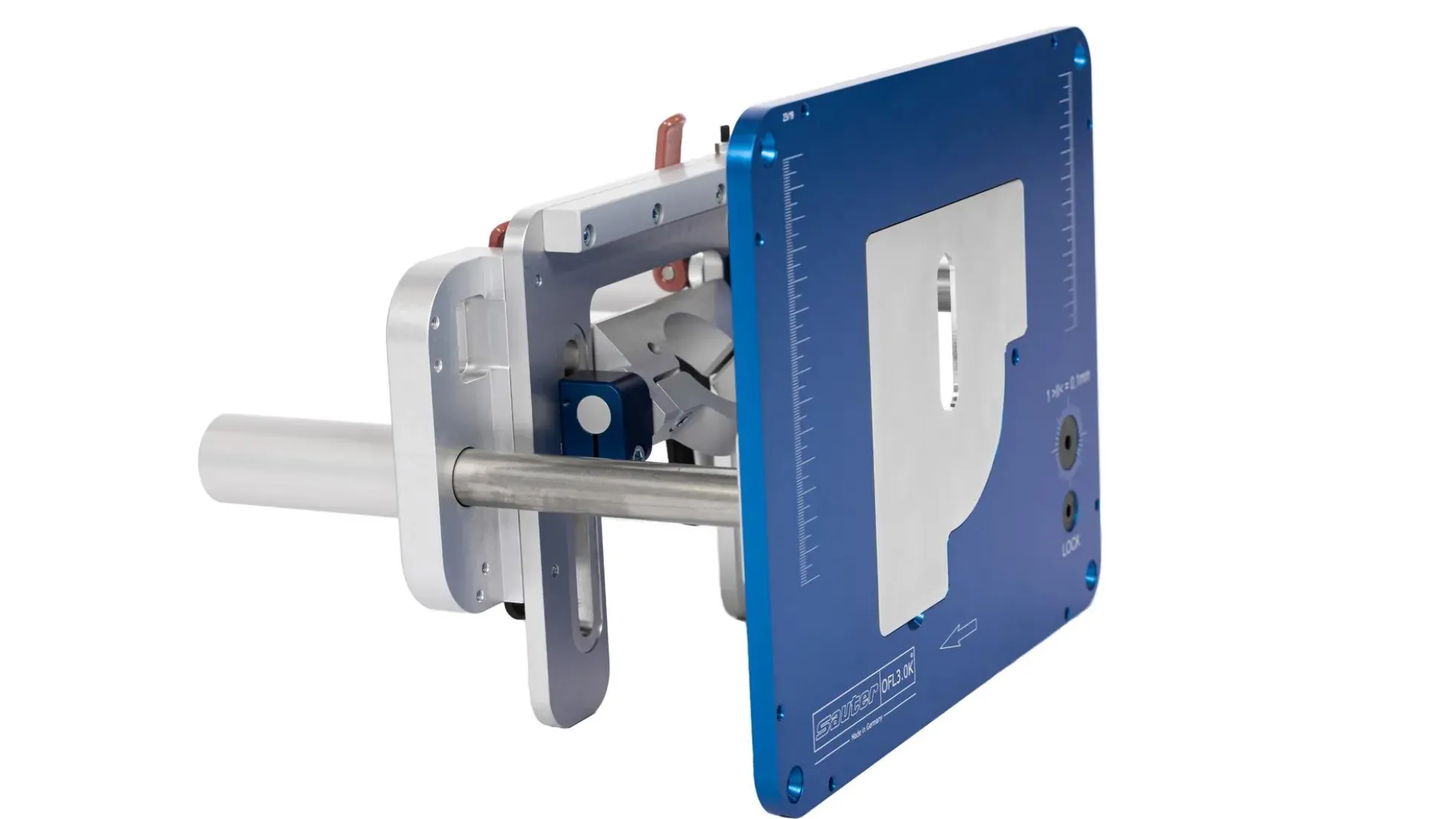 Pivoting Router Lift OFL3.0 and Suhner Motor Complete Set - US Blue Edition