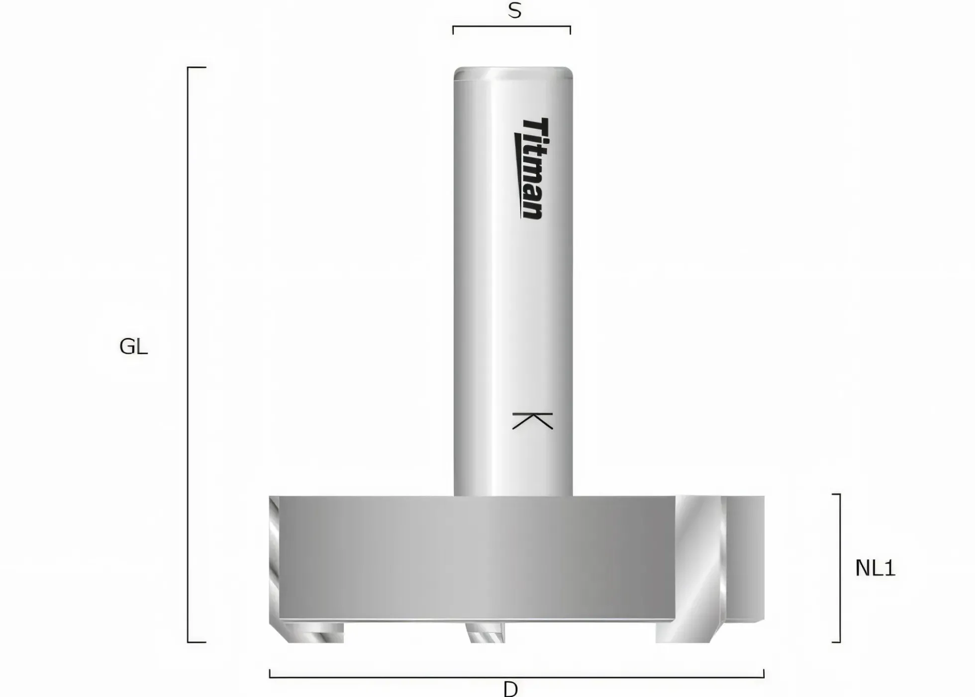 Planfräser Z3 Ø 50 mm