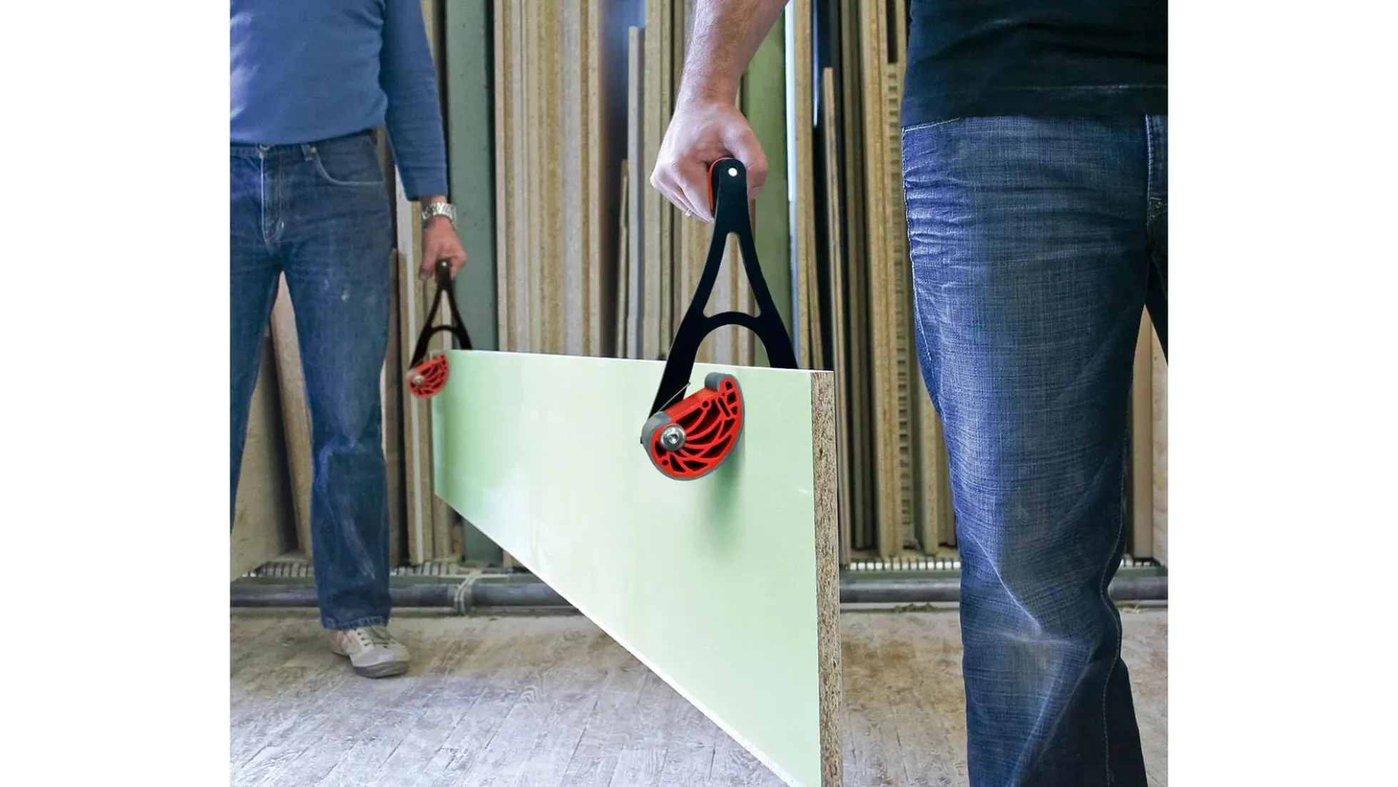 Plattenträger Aluminium bis 75 kg