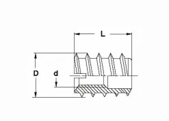 Rampa Muffe Typ A M5 12mm 10St.