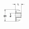 Rampa Muffe Typ TSZ M8 11mm 10St.