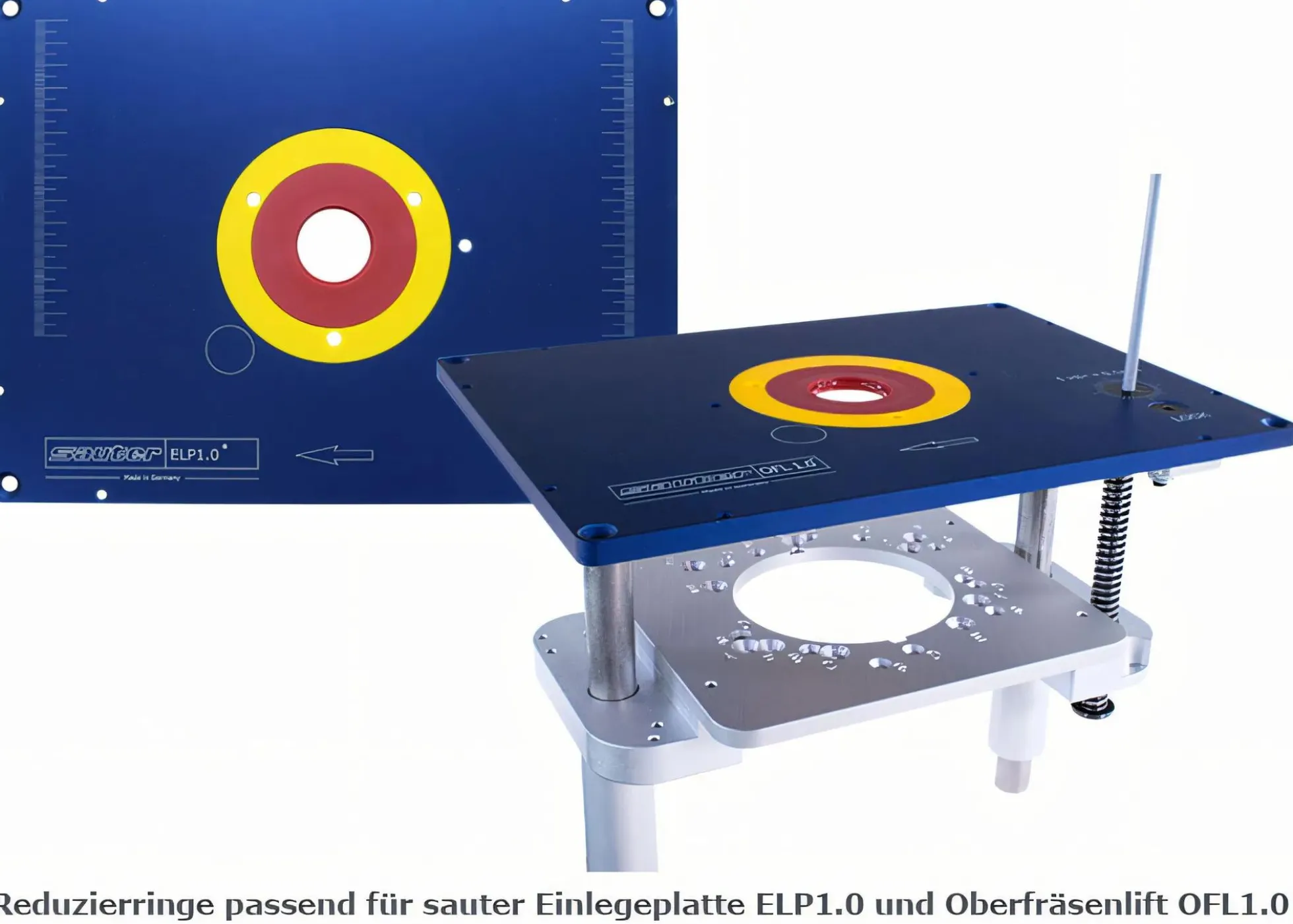 Reduzierringe für sauter ELP1.0 und OFL1.0