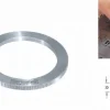 Reduzierring, geschliffen 22,23 x 20 x 1,6 mm