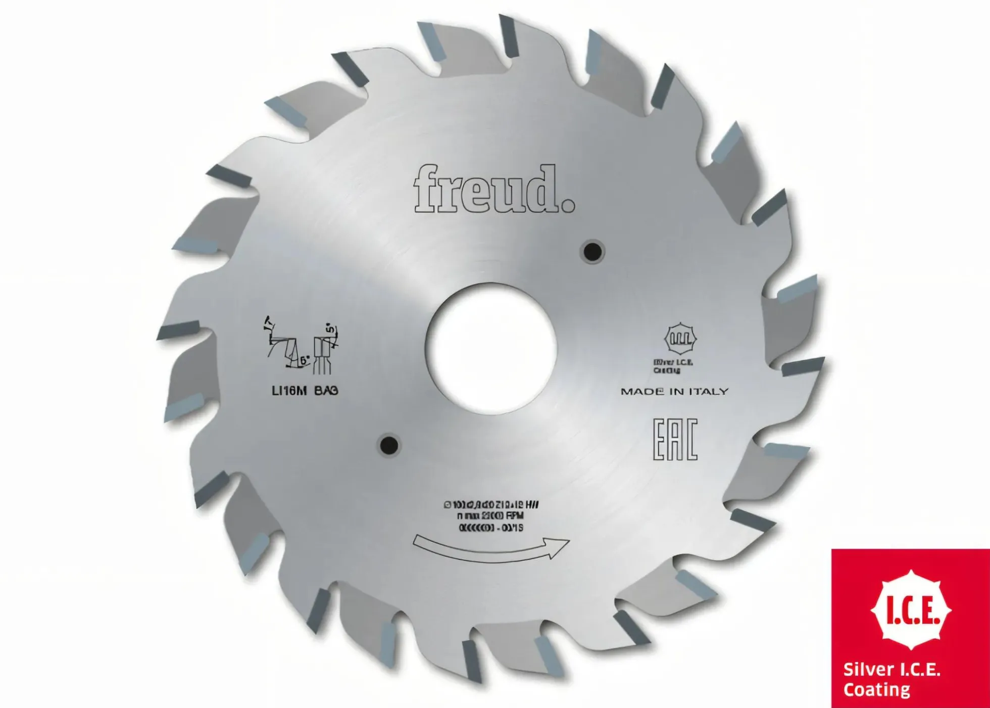 Ritzsägeblatt HM 120 x 2,8-3,6 x 20 mm, Z=12+12