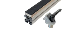 RUWI Auflageschienen-Set inkl. Klemmbolzen mit Klemmhebel (800mm)