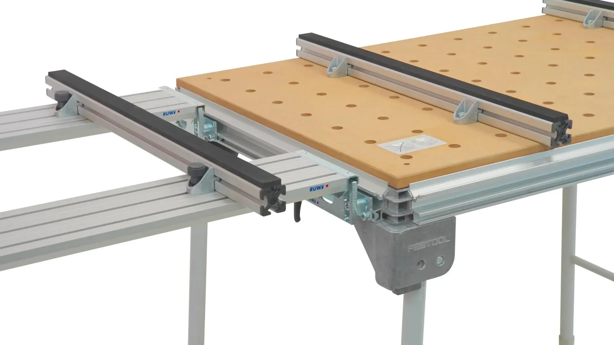 RUWI Set 4 Klemmwinkel für RUWI Tischverlängerung