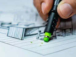 sauter Anreißschablone JSS-PRO + Minenbleistift