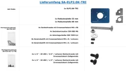 sauter Einlegeplatte ELP2.0K für Triton