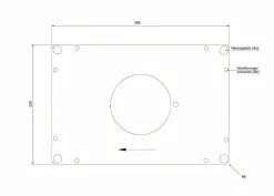 sauter Einlegeplatte ELP2.0-MINI mit Reduzierplatten