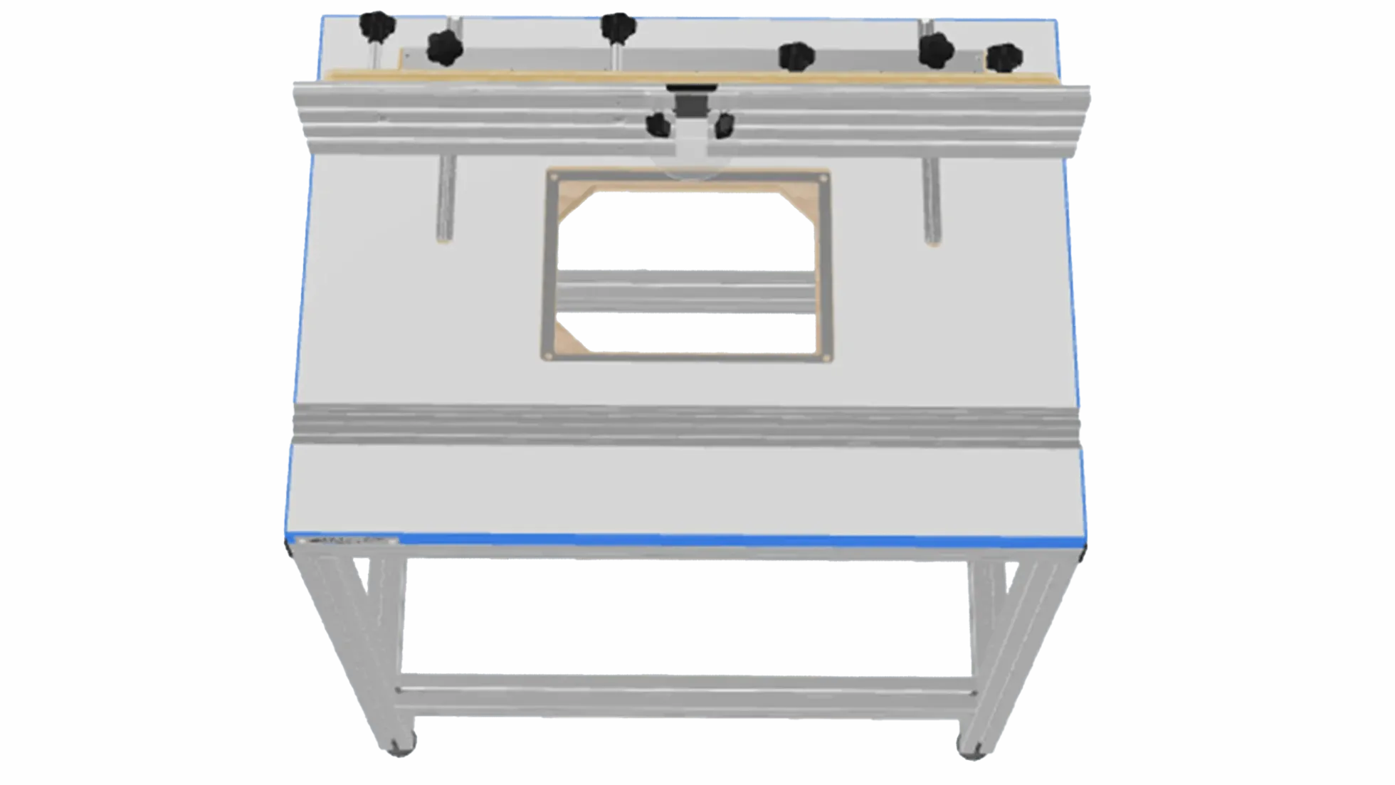 sauter Frästisch Kombination HPL1.0 - FA-SA20 - UG1.0