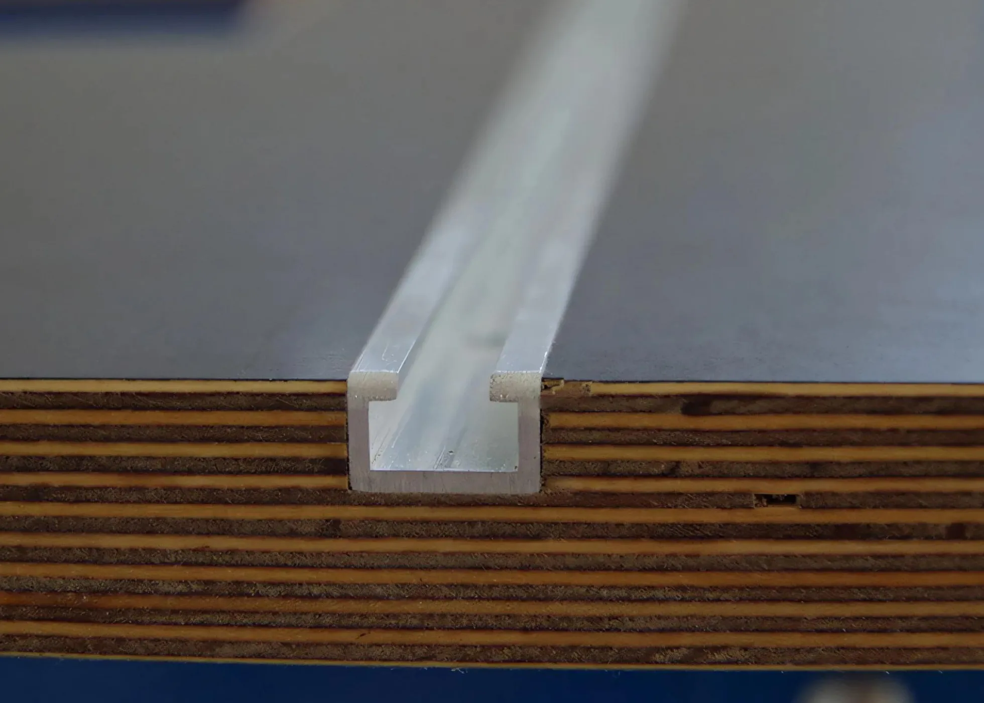 sauter Profilschiene ELOXIERT - 1200 mm
